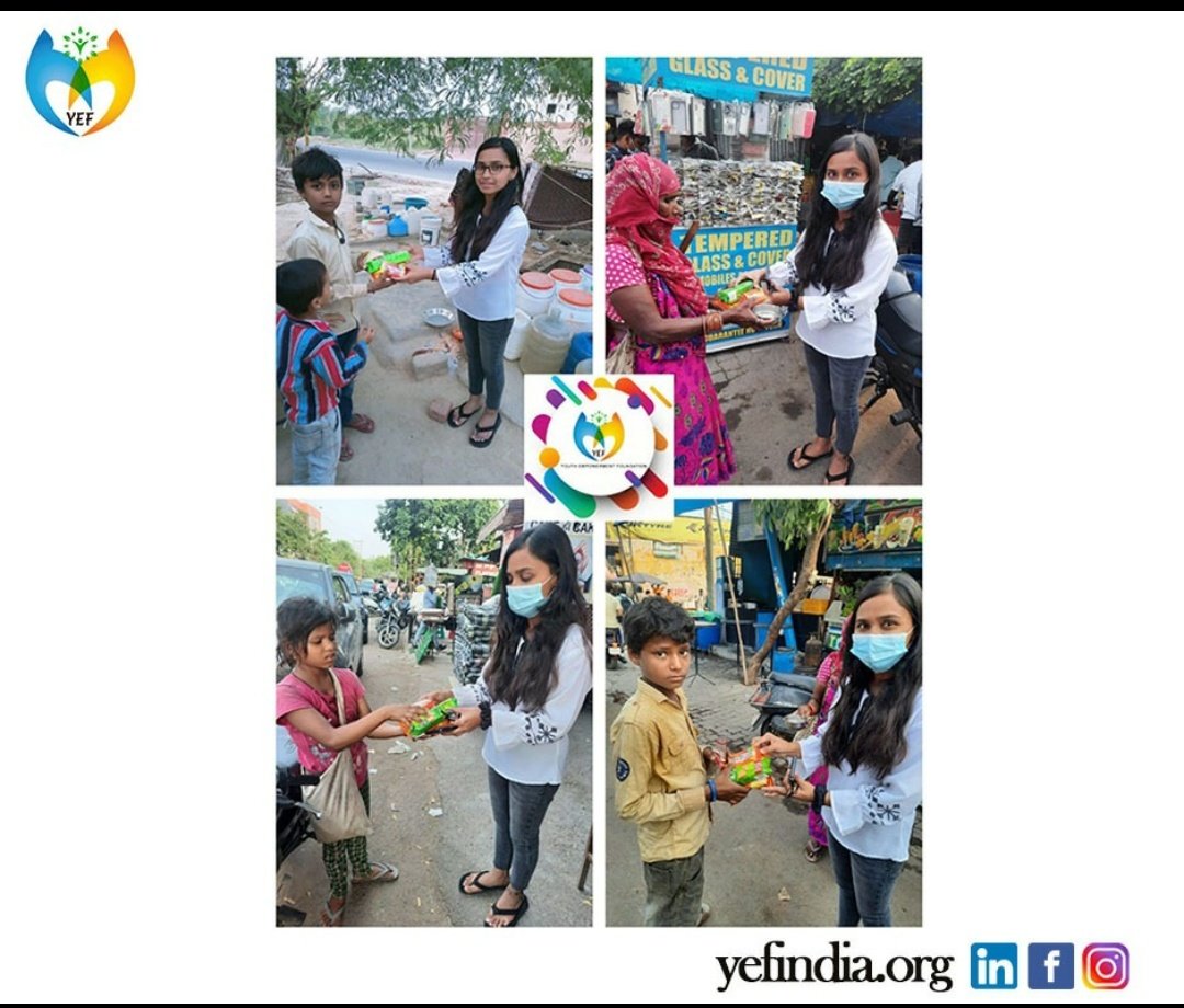yefindia's tweet photo. " giving requires the mind for accepting the reality "
Apoorva Roy, a YEF volunteer, 
inJagat Farm, Greater Noida.

#yef#food#foodforindia#ppverty#india#youth#empowerment#ngo https://t.co/FkOXhb8Jh7