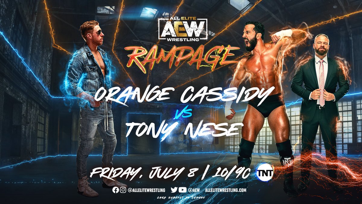 AEW Rampage Card Announced During July 6 Dynamite Episode 2