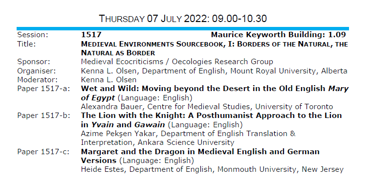 Oecologies's tweet photo. At 9am BST, join us for session 1517: Borders of the Natural, the Natural as Border and hear from panelists @QuiDocet_Discit, Azime Peksen Yakar, and @1greenblogger 

#IMC2022 https://t.co/LjnrSdyp5O