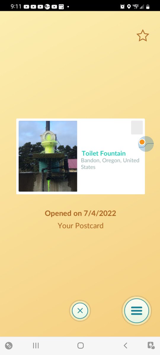 Kahless72's tweet photo. @MYSTIC7 here is a lovely PokéStop! https://t.co/01YppGpPYE