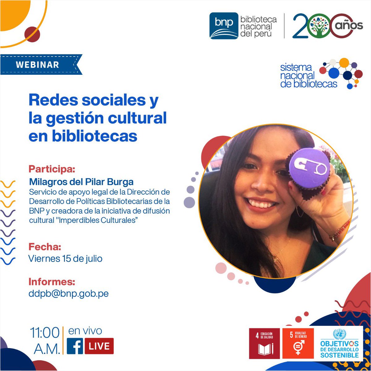 He vuelto a leer a diario, a comer sano, a practicar deportes, a centrarme en mí; y ahora, a tener un espacio en la BNP para hablar de mi proyecto hermoso: