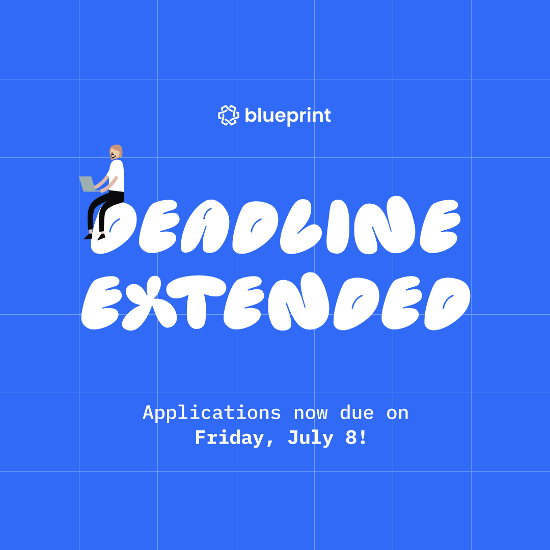 EXTENDED by popular demand! Join our team this Fall to build tech for social good— apply before this Friday, July 8 @ 11:59 PM EST! apply.uwblueprint.org