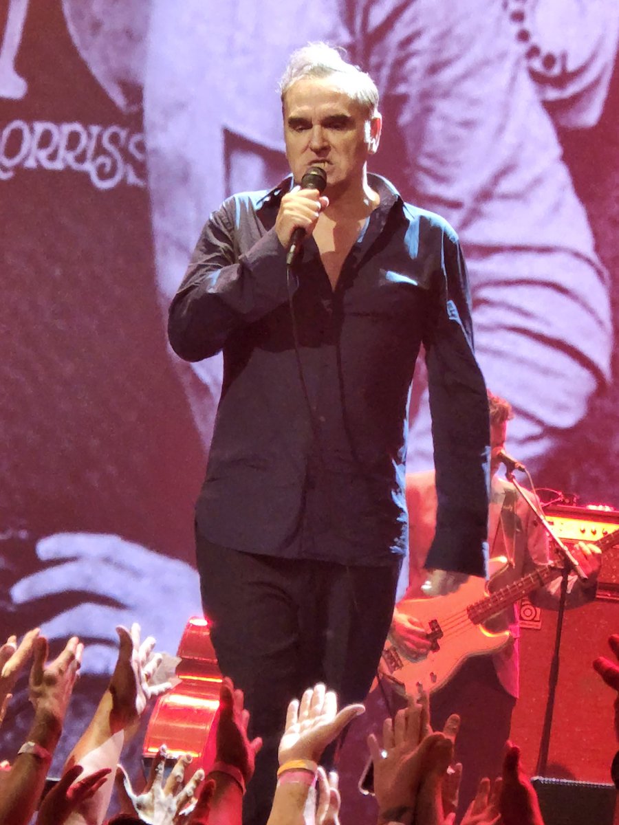 Morrissey night 3 in Las Vegas #morrissey #vivamozvegas