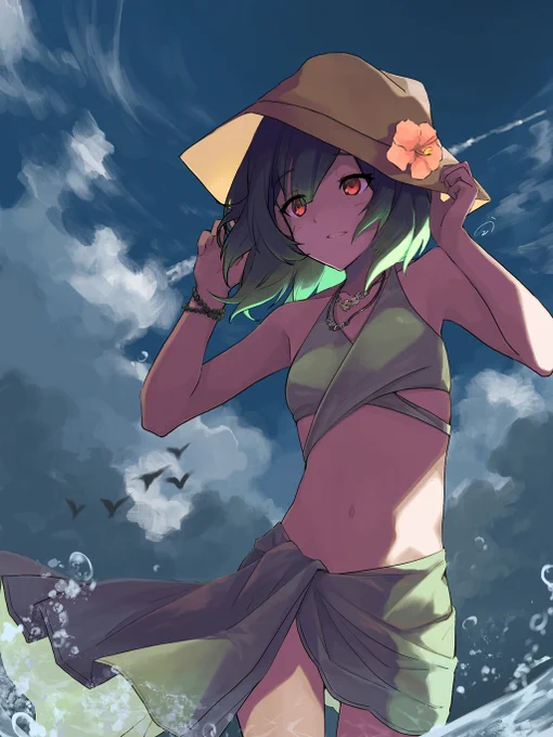 杜野凛世。ファッショナブルサマー。 