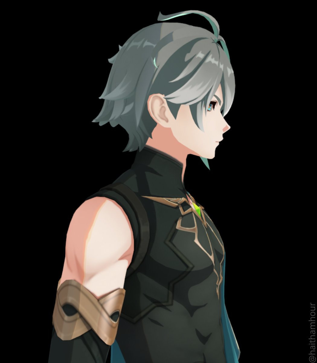 haithamhour's tweet photo. haitham without the earpiece / cape
#alhaitham #genshinleaks #genshinimpact https://t.co/n7CJaE3KJx