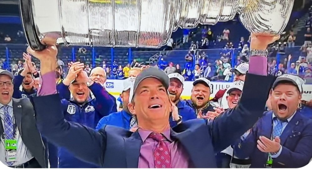 Happy Birthday to Joe Sakic 2021-2022 GM of the Year    