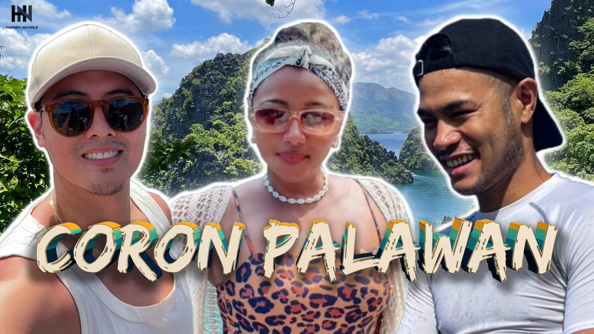 HansenNichols's tweet photo. NEW VIDEO ALERT! Dropping this WEEKEND! Make sure you get notified by SUBSCRIBING and SMASHING the 🔔! See your idols @imLiezelGarcia and @BUGOYDRILON as they join me in this adventure…
#coronpalawan #palawan #coron #travlog
https://t.co/xw0Lt4Koz6 https://t.co/yS2mFEccIQ