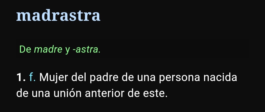 desirossi's tweet photo. @Patri_gogo @marie_benitez93 Es mejor leer la descripción/significado de madrastra antes de dar catedra

La "nueva" esposa del padre es: madrastra!! 
Así de fácil!🤗 https://t.co/f5tHsq5yX6