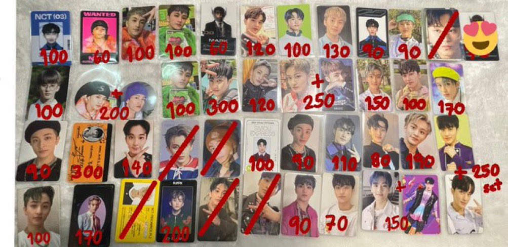 rt แจก 100

กองเหมามาร์ค 38 ใบ 2000 รวมส่งค่ะ

#ตลาดนัดnctdream #ตลาดนัดnct