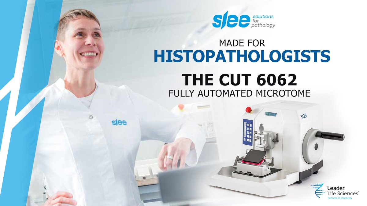 LeaderLS's tweet photo. Years of experience and customer input have contributed to create one of the best fully-automatic microtomes available.
Learn more about Slee microtomes, contact us at marketing@leaderlifesciences.com https://t.co/XwCdGbBNJp