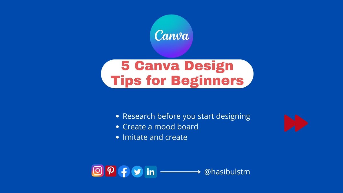 hasibulstm's tweet image. 5 Canva Design Tips for Beginners

#design #tips #canva #canvadesign #canvadesigner