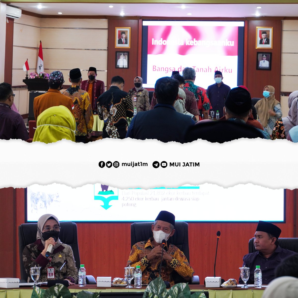muijat1m's tweet photo. Workshop Pusat Inkubasi Bisnis Syariah (PINBAS) MUI Provinsi Jawa Timur

Tema: “Qurban Aman Ditengah Wabah Penyakit Mulut Dan Kuku”

---=====---
Follow us :
Instagram, Twitter dan Fanspage : @muijat1m

#muijatim #majelisulamaindonesia #mui #ulama https://t.co/MMz3GElLz0
