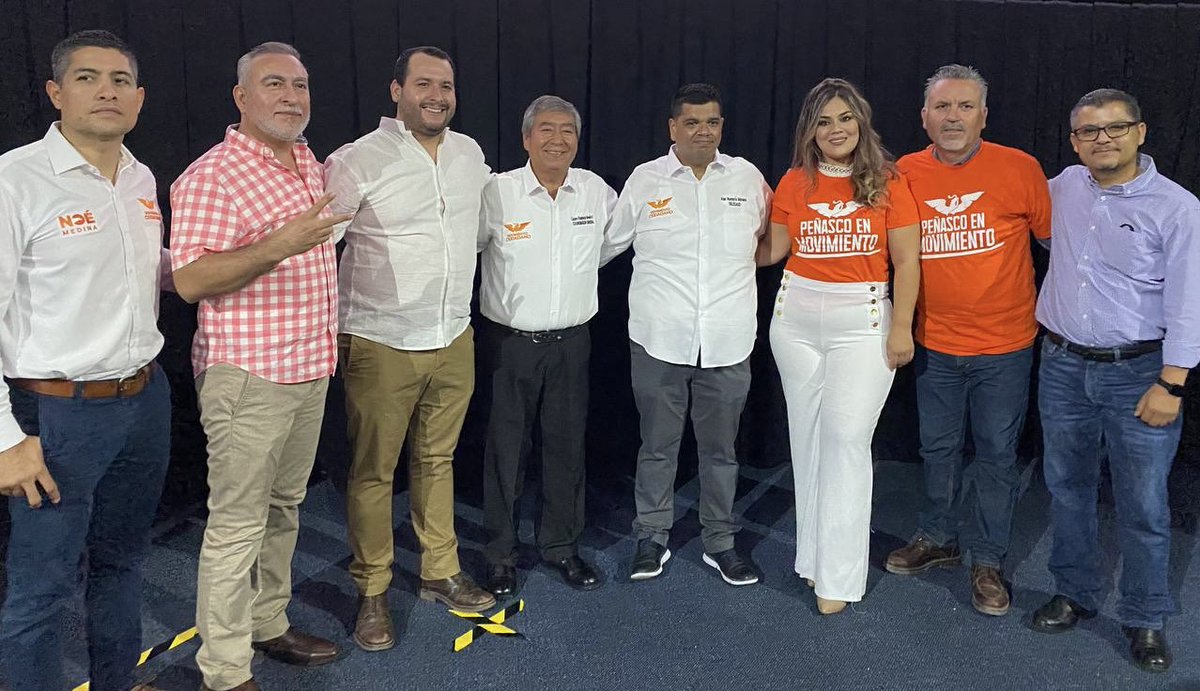 ¡Hay #BancadaNaranja en Puerto Peñasco! Bienvenidos al equipo naranja a la regidora Karen Arrayales Rodríguez y al regidor Roque Edel Celaya Ortega, con ustedes y acompañados de nuestro nuevo coordinador municipal Lázaro “Chichí” Espinoza, ¡hay futuro!