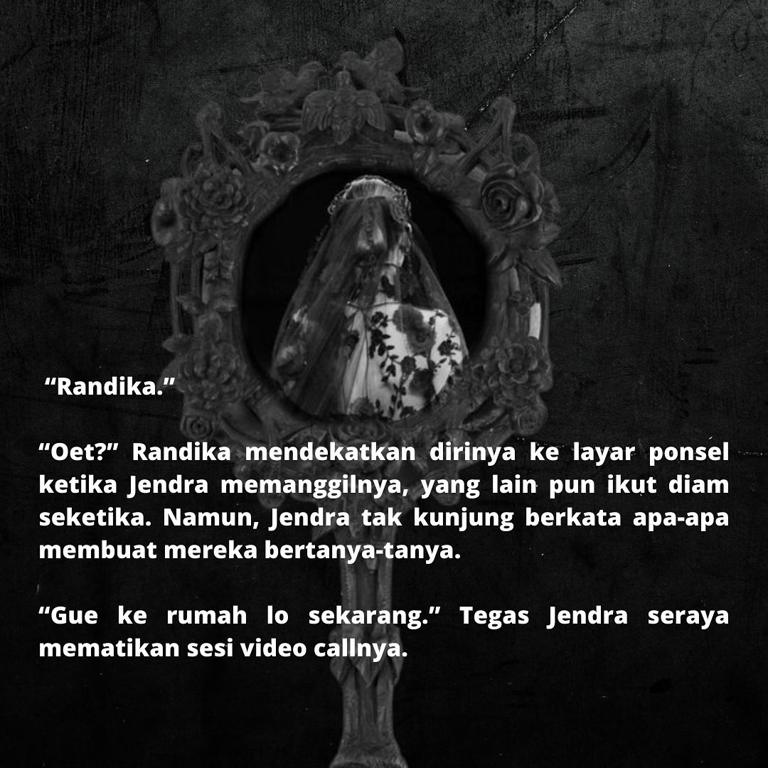 sinibacamedia's tweet photo. Kira-kira, apa yg dilihat Jendra? 

@tsabitx 

#HeyRose https://t.co/lVzMCdkXdQ
