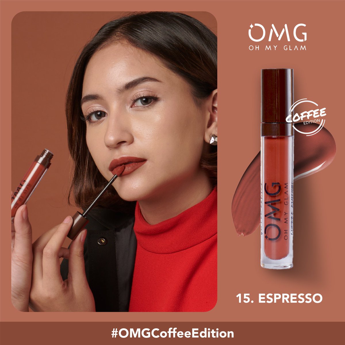 itsomgbeauty's tweet photo. OMG Matte Kiss Lip Cream Coffee Edition paling sering sold out. Cuss langsung check out mumpung FLASH SALE 7.7🔥🔥 
https://t.co/nC45GJgl83
#OMGNeverFade #OMGCoffeeEdition #FlashSale77 https://t.co/hxCs1YEO5b
