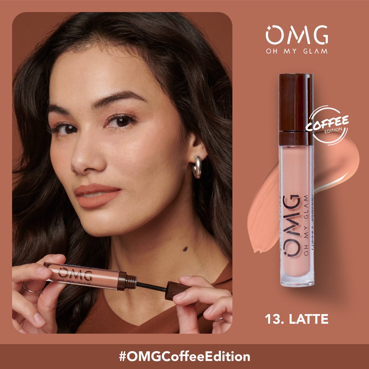 itsomgbeauty's tweet photo. OMG Matte Kiss Lip Cream Coffee Edition paling sering sold out. Cuss langsung check out mumpung FLASH SALE 7.7🔥🔥 
https://t.co/nC45GJgl83
#OMGNeverFade #OMGCoffeeEdition #FlashSale77 https://t.co/hxCs1YEO5b