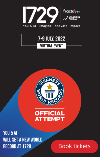 magras193's tweet photo. Big day today! A Guinness World Record attempt in AI.
Bet you haven't heard of that before! 🙂

@sudalairajkumar &amp; I are hosting this session. Details below.

You can be a part of it by registering for the session on @AnalyticsVidhya https://t.co/cixZdpOkRg