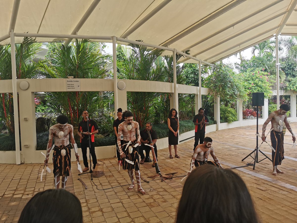 NarelleDybing's tweet photo. Wonderful welcome to country on #day1 of #2022asp conference. Such a touching and funny welcome to Cairns by Minjil and very timely for @naidocweek @AS_Para https://t.co/hx5OSht06d