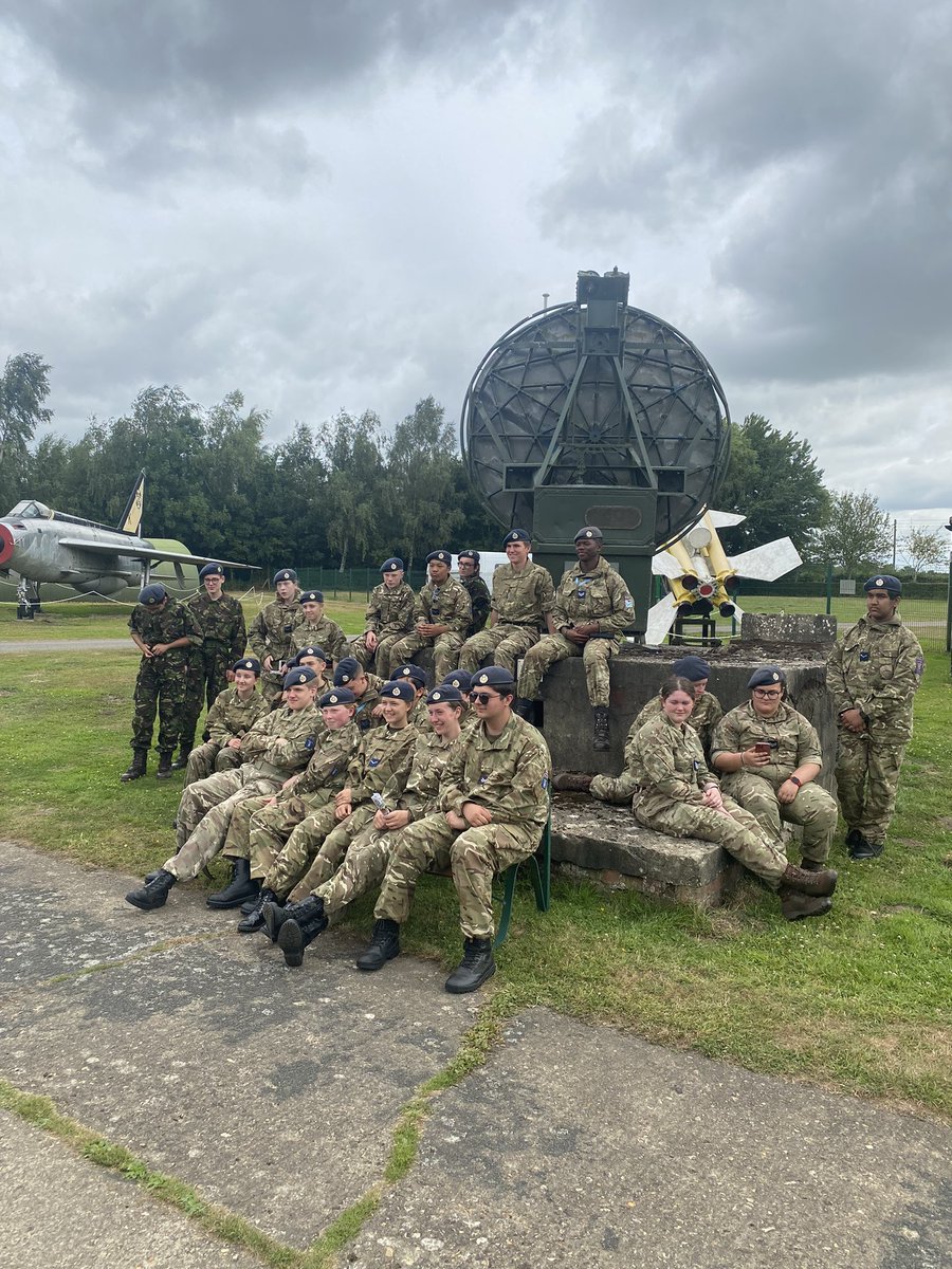 RafCcf's tweet photo. A visit to Thorpe Camp today and some found it easier to get inside the Tornado cockpit than others… @OhgsPrincipal @graemetbell https://t.co/af5YnJ9xCe