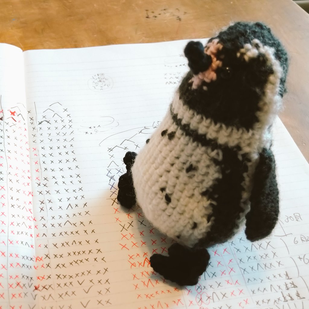 安心の実績 高価 買取 強化中 ハンドメイド 編みぐるみちびにゃん