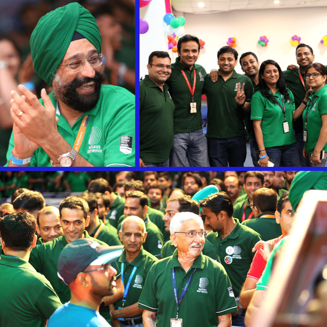 nucleussoftware's tweet photo. A peek 👀 into our journey that began  3️⃣ decades ago!! Celebrating Nucleus Day - July 9th.

#Throwback to previous years’ festivities. 

It's that time of the year again!!🎉😍🤗

#nucleussoftware #celebration #9thjuly #lifeatnucleus https://t.co/adBUf4d4mK