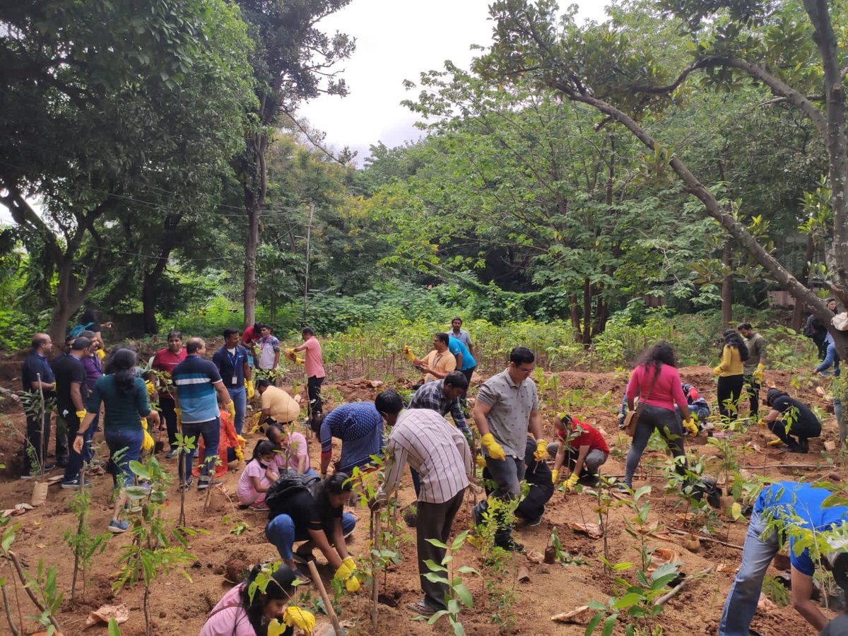 InfosysEvents's tweet photo. A big thank you to all the participants of Infosys Salesforce plantation drive conducted by Salesforce on July 2, 2022, in Bangalore.
#InfySalesforce #IndiaSalesforcedays2022 #InfosysCobalt #ThinkPlanet https://t.co/hj2ADGhU3Z