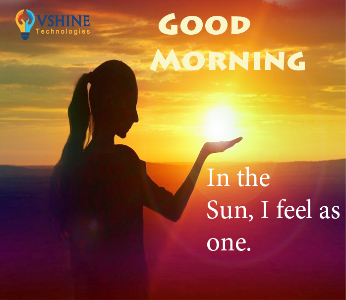vshinetechnolo1's tweet photo. In the Sun, I feel as one.
Good Morning.
#vshinetechnologies #goodmorning #GoodMorningEveryone #goodmorningworld #morning #morningvibes #morningwishes #sunrise #sunphotography #naturephotography #behappy #SunPost #sunquotes #sunshine https://t.co/5DIZZJowo6
