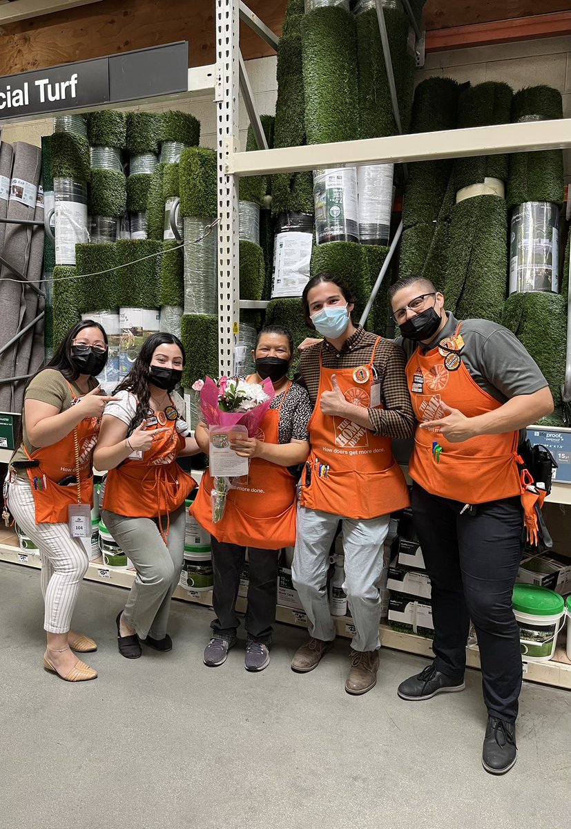 celebrating Blanca’s 15 years in June 🧡#homedepot #bleedorange #GET