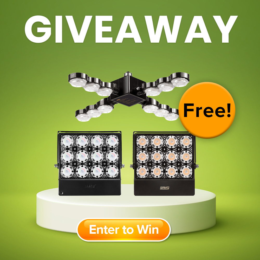 sansitechnology's tweet photo. Mid-year Giveaway! 
📣Prize:
1 participant will win a SANSI led light. (70W led grow light, 70W RGB LED flood light or 60W garage light)
The winner can choose one of them.
Enter to win!
https://t.co/Bla5oYnyxi

#sansi #sansiled #giveaway #giveaways #giveawaycontest #giveawaytime https://t.co/xwzDKdINwn