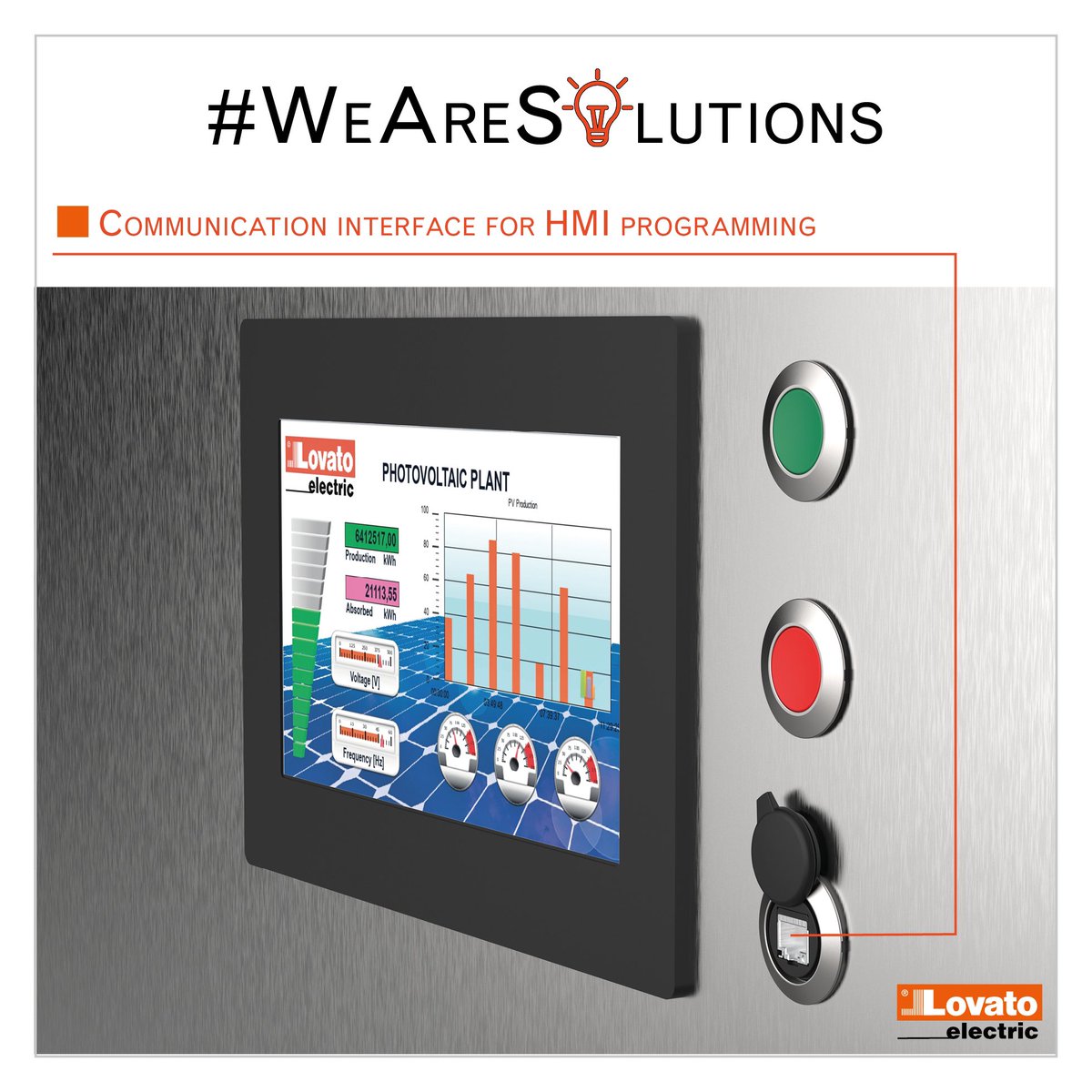LovatoGmbh's tweet photo. 💡 Unsere Kommunikationsschnittstelle LPFD06 Platinum Serie Ø30mm Metall mit flachem Profil, hat die Schutzart IP69K und ist die ideale Lösung für Ihre HMI-Programmierung. https://t.co/7340bIUX5m #lovatoelectric #wearesolutions #interfaces #hmi https://t.co/j9Q0Nd42nc