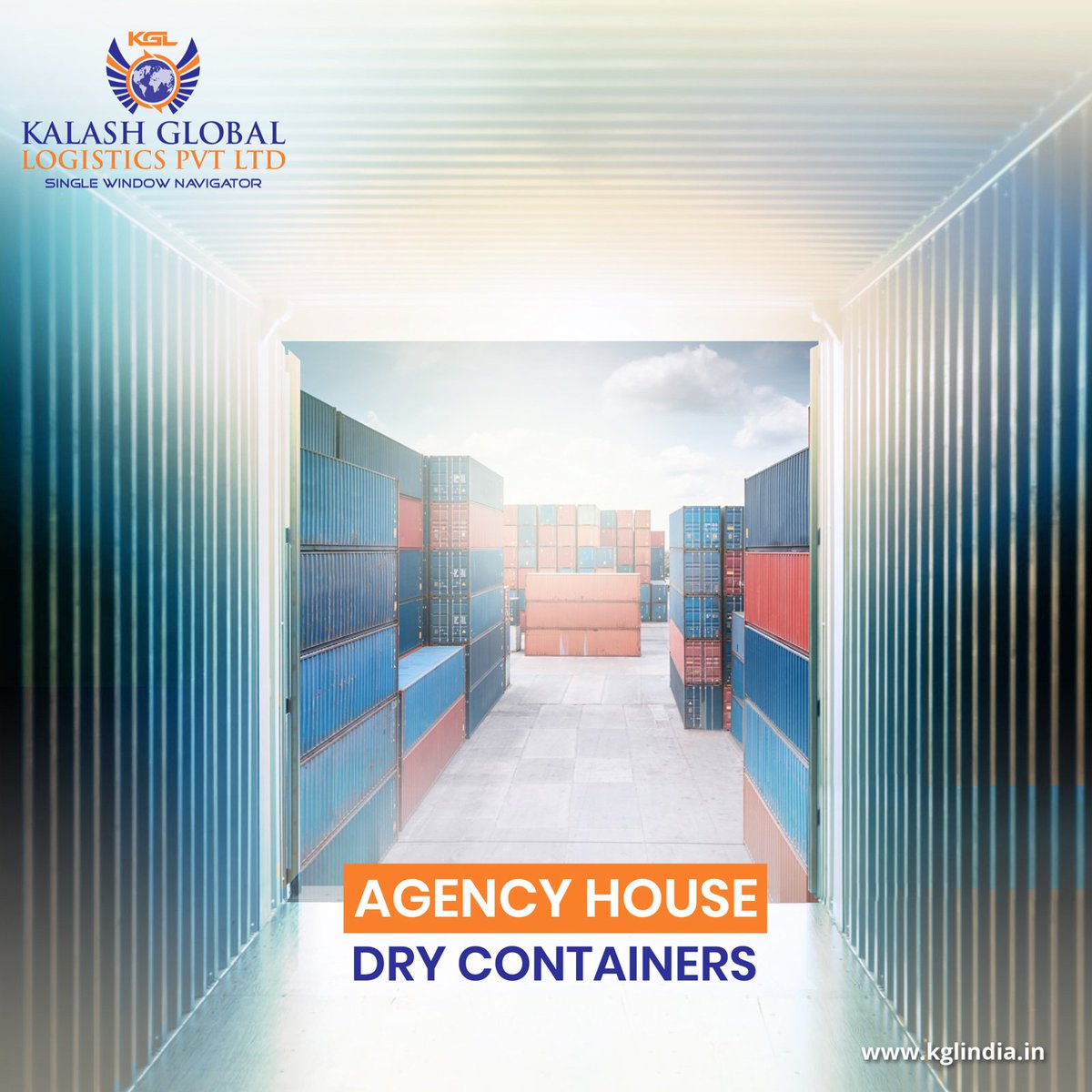 Carry your cargo safely with our Dry container services. Shipping Globally through India

#drycontainer #shippingcontainers #agency #shippingagency #nvocc #logistics #fullcontainer #shipping #FCL #KalashGlobalLogistics