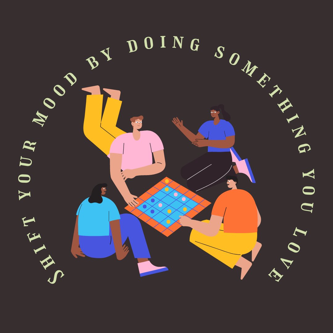 Jump Back Up July - Day 7: Shift your mood by doing something you love. #JumpBackUpJuly #Wellbeing