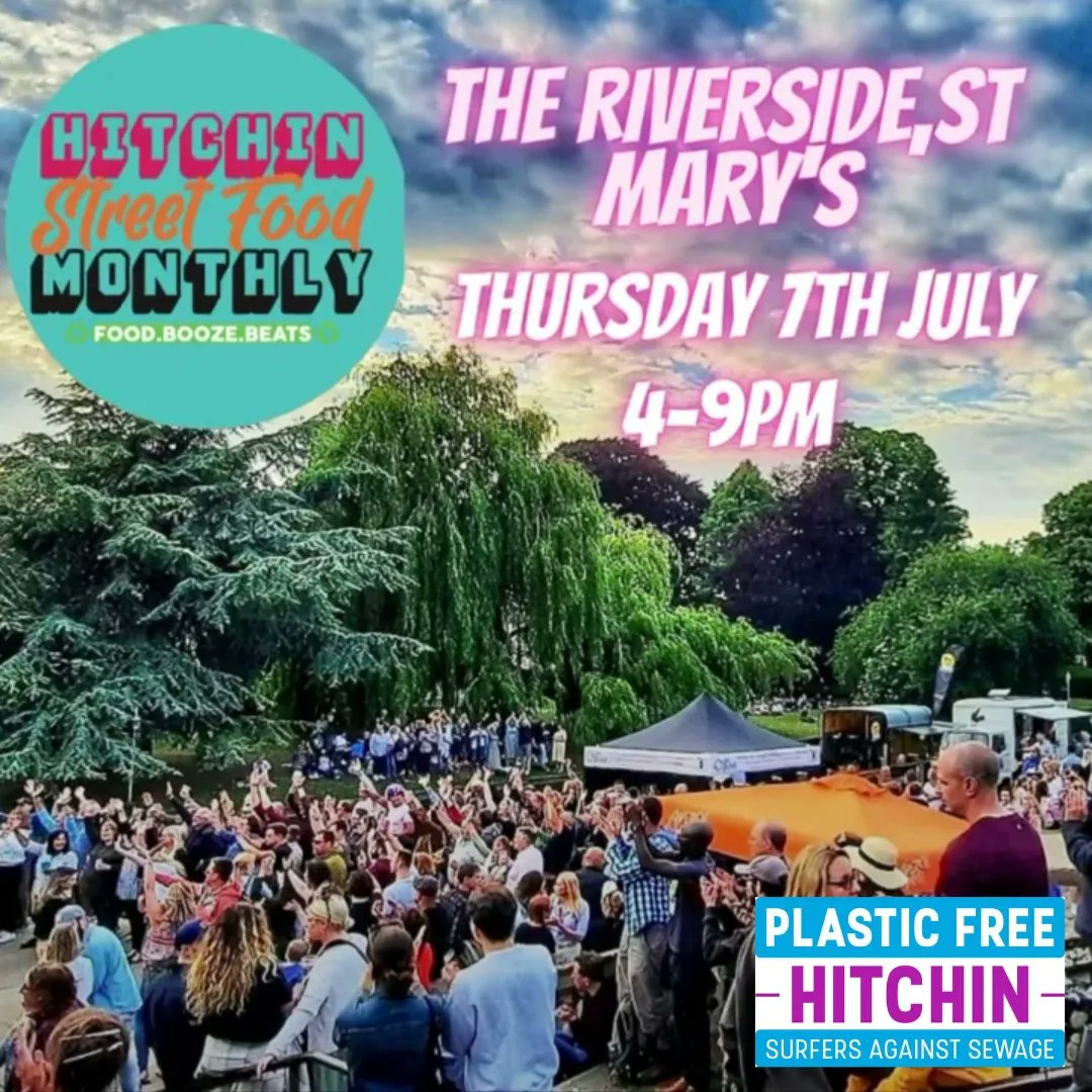 PlasticFreeHit's tweet photo. We'll be supporting Street Food Monthly spreading the word about single-use plastic today! ✌️

They signed up as an ally a couple of weeks ago joining us in our struggle to free Hitchin from unnecessary waste. 💪

#streetfoodmonthly #plasticfreehitchin #hitchin #hertfordshire https://t.co/v0IhcWczci