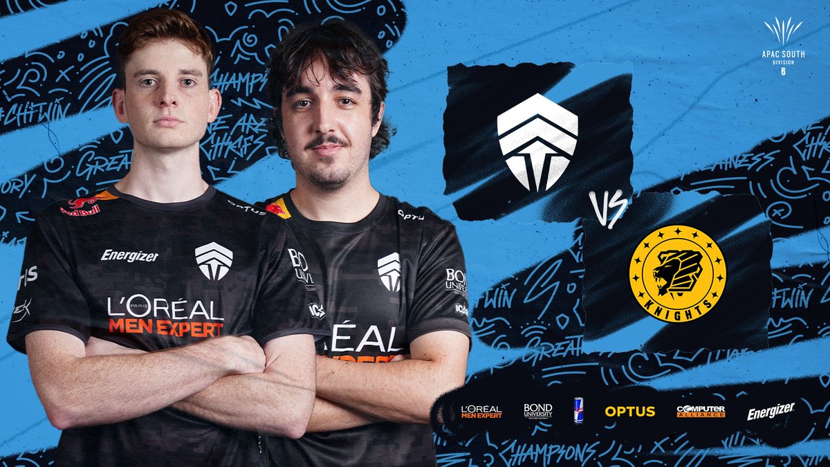 #R6APACL  GAMMEEE DDAAYYYYY 👊

5.30PM AEST. CHF vs <a href="/KnightsGG/">KNIGHTS</a>.