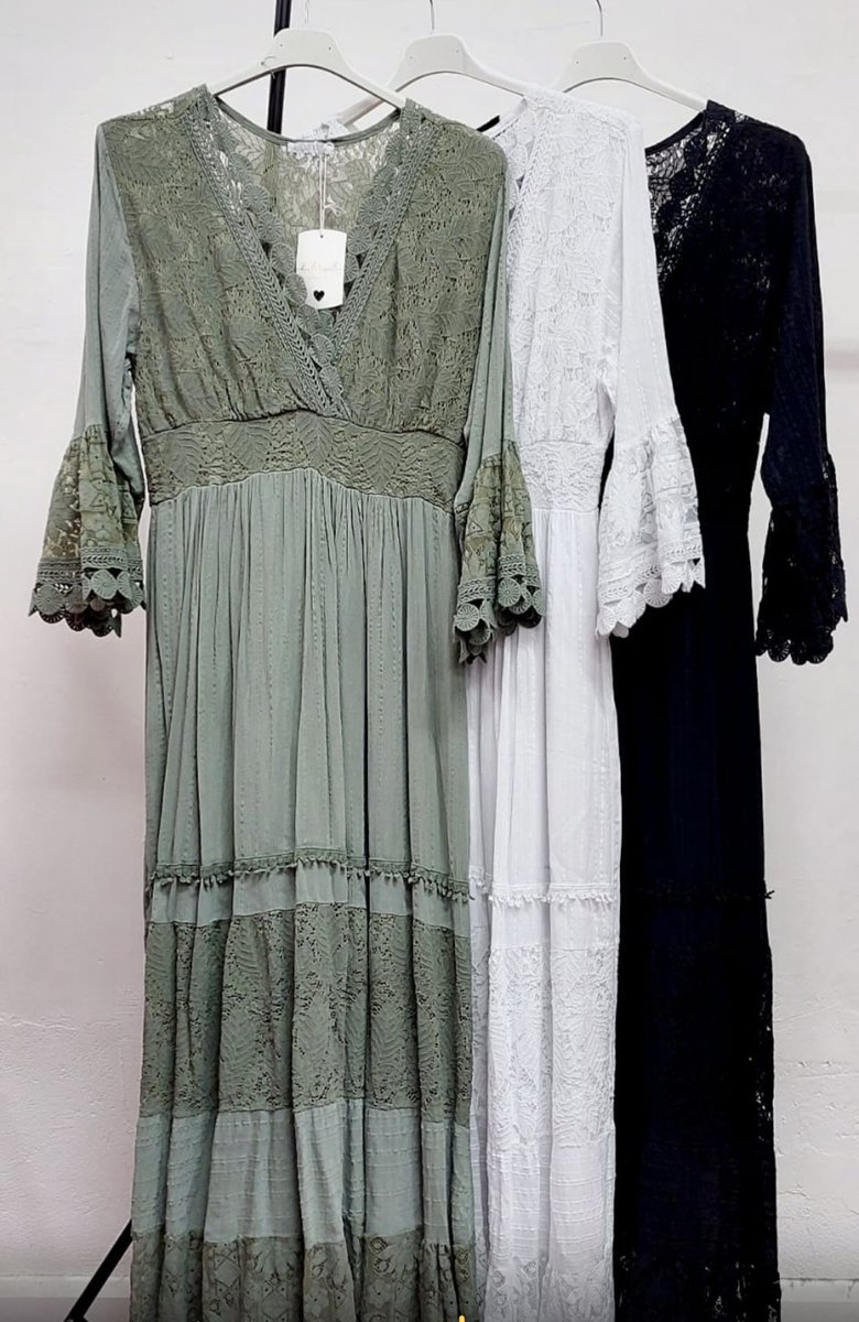 Back in stock !
Beautiful Italian lace dress full length 
#fashion #italianfashion #cheltenham