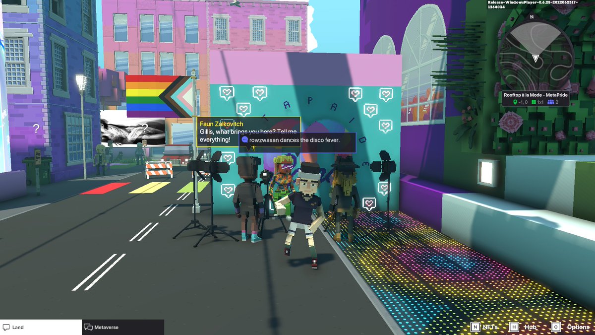 cloudz1993's tweet photo. @TheSandboxGame @METAPRIDELAND I just participated in the #BelongingWeek contest for a chance to win a Progress Flag NFT! Check out my screenshot below!
👇 https://t.co/rejIGjhQXi