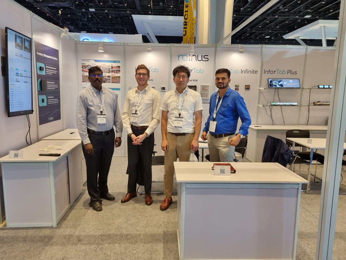 rainus_hq's tweet image. In-store Asia 2022 was a warm and fruitful event. Markets of store digitalization are in rapid expansion in India. @rainus_hq is here from the beginning to help you make the switch!
 
#instoreasia #electronicshelflabels #digitalsignage #inventorymanagement #instoremarketing