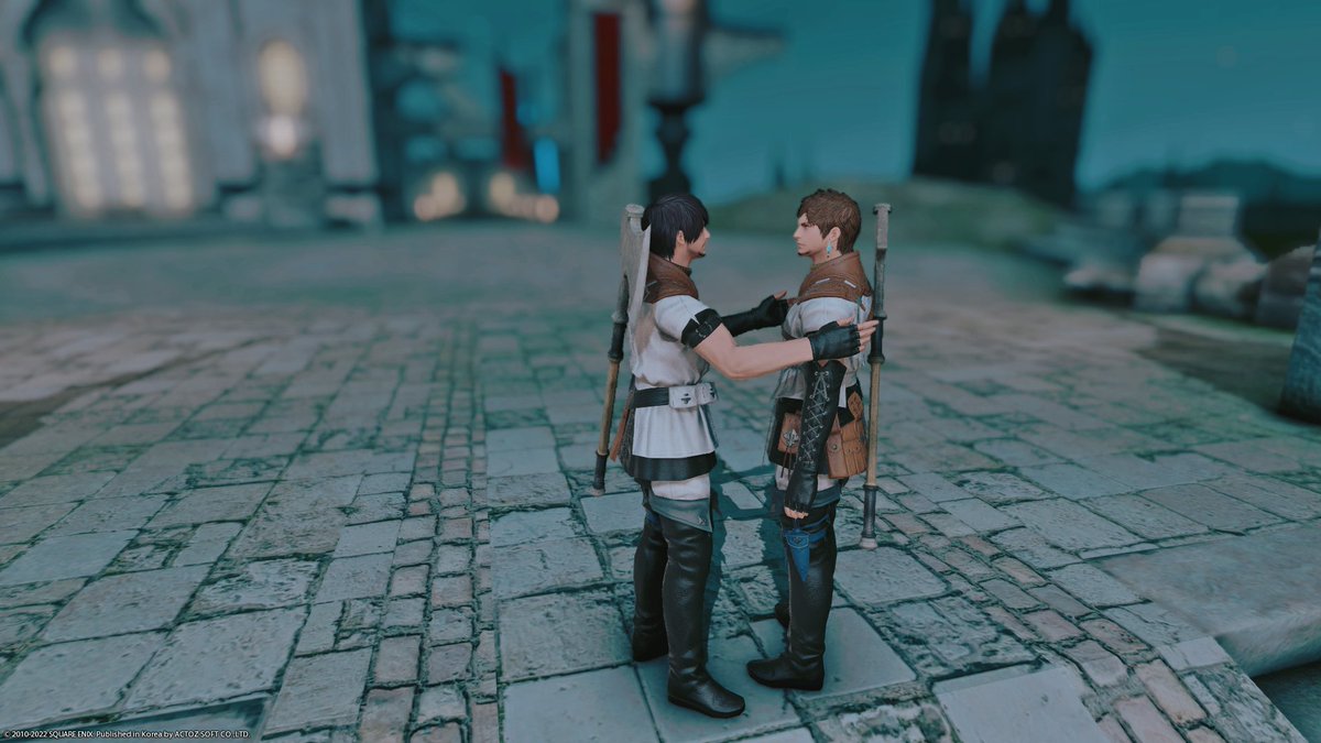 WOD_METEOR's tweet image. 아르버트, 우리 둘 다 도끼를 들면 던전에 갈 수가 없다니까?