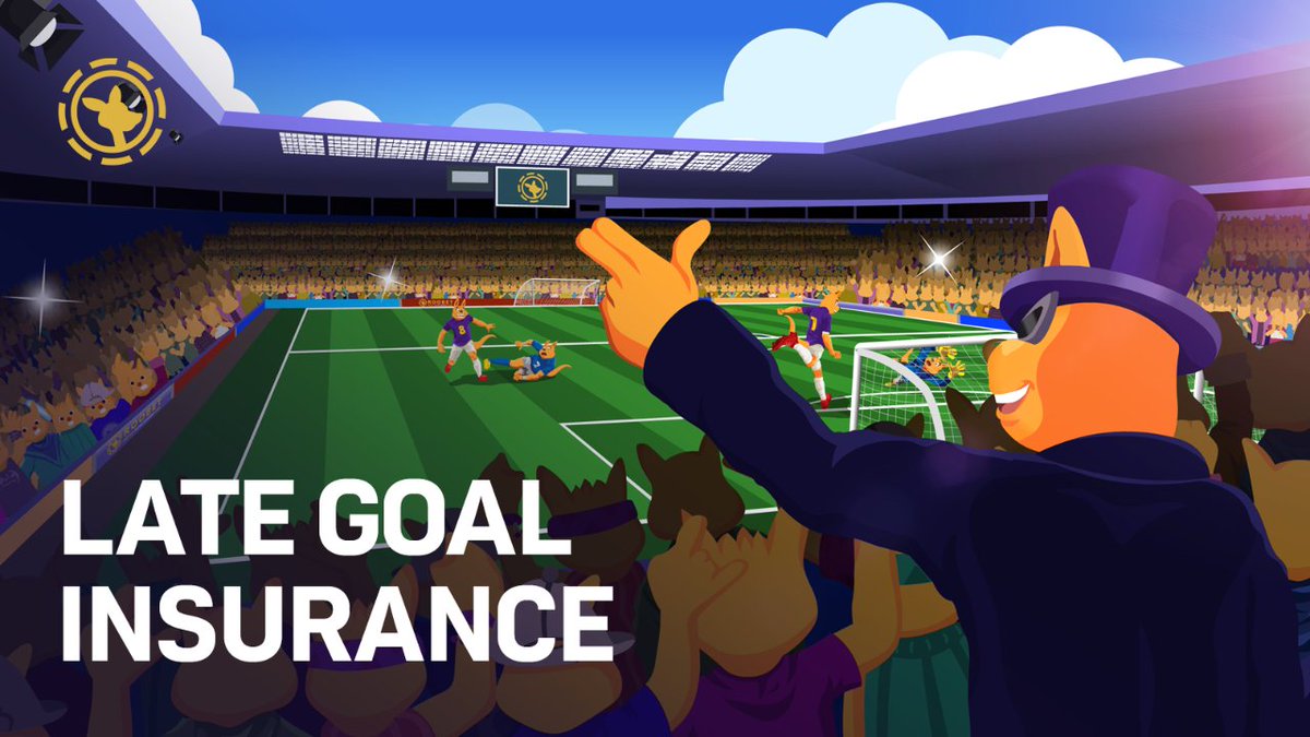 Roobet's tweet photo. Take a shot with our Women's Euro Late Goal Insurance! ⚽

1️⃣ Bet $5-$100 on the match winner before kickoff.
2️⃣ If a goal is scored by either team from 85:01 onwards results in you losing your bet, we'll refund your wager!

Live till the 31st of July! 📅

https://t.co/jISgK98jm4 https://t.co/IXBYhbKvMF