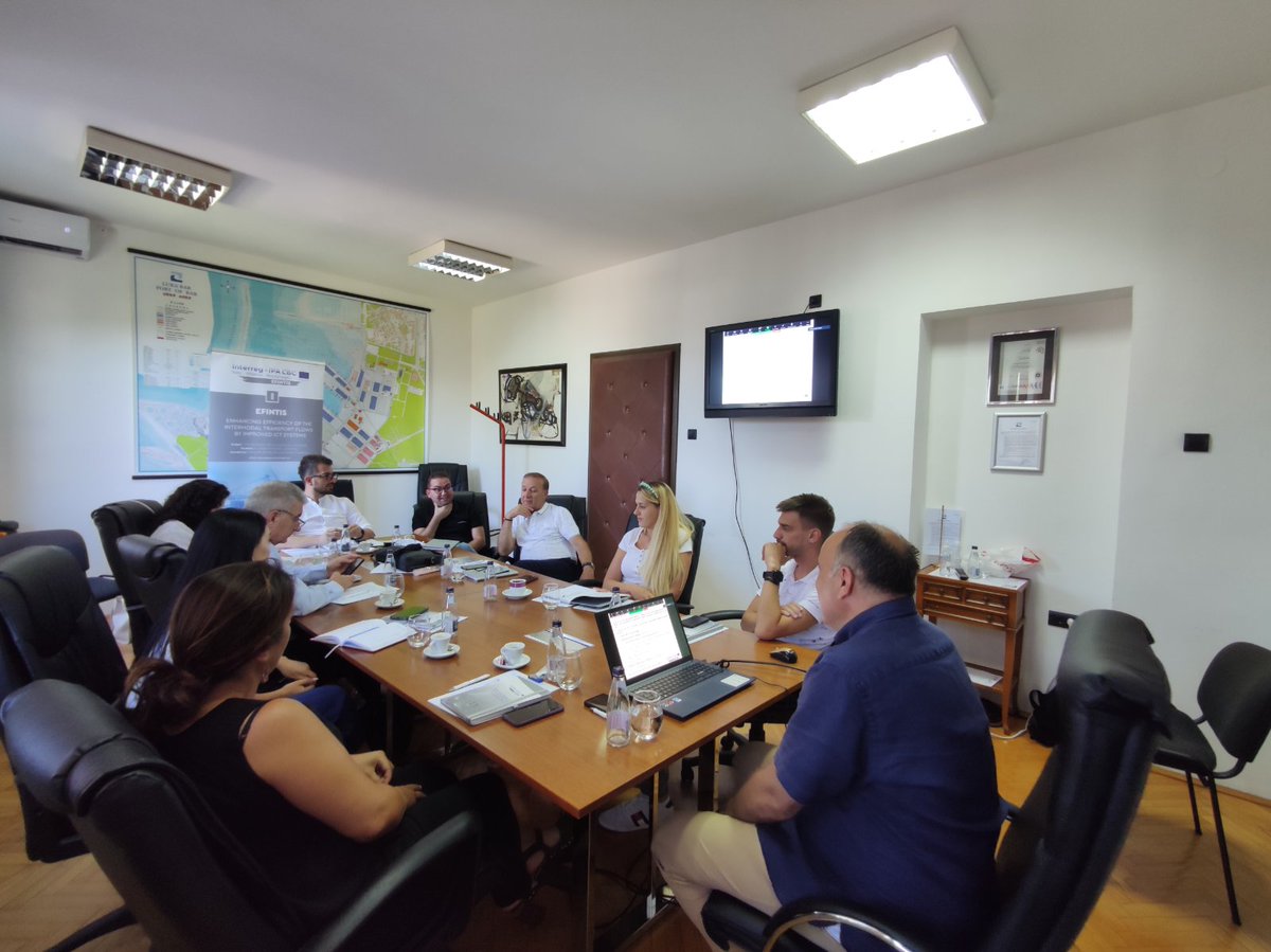 project_efintis's tweet photo. EFINTIS 4Th Coordination meeting among partners  in Bar 🤝
Main topics:
👉Recommendations and suggestions  about de-commintment
👉Pilots - level of implementation
👉Action plan for development of ICT connections
👉Intermediate monitoring report https://t.co/8OYlXzOaQu