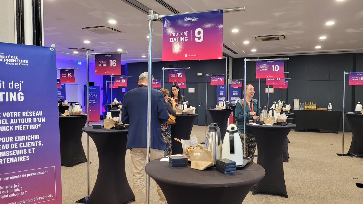 Aujourd'hui, on se met au TEMPO à l'université des entrepreneurs !

Heureux d'être partenaires de ce bel évènement qui rassemble autour de l'#entreprise et du #territoire.

#UnivTempo <a href="/orpin_yann/">Orpin</a> <a href="/PatricePennel/">Patrice Pennel</a> <a href="/ThierryDujardi4/">Thierry Dujardin</a> <a href="/ArnoCouzin/">Arnaud Cousin</a> <a href="/MedefHdF/">MEDEF HDF</a>