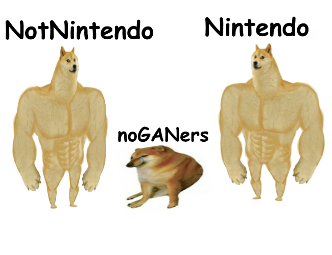 #noGANers #NFTs #NotNintendo #PokeGAN #PocketGAN 👊🤝👊