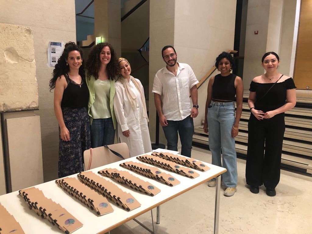 FENSorg's tweet photo. Final preparations before #ENCODS2022 starts this morning at College de France! 

Thanks to the organising committee for their hard work in putting this exciting programme together. We are looking forward to two great days 😀 https://t.co/htotZ7hSXc