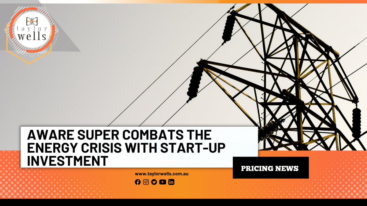 taylorwellsnews's tweet photo. #pricingnews #pricing #taylorwellspricing #b2b #b2bnews #AwareSuper #Energy #EneryCrisis
The $150 billion Aware Super, the country’s second-largest super fund, is joining the power sector by investing in a Sydney start-up
read more: https://t.co/vs1vXpiVHy https://t.co/5fFvjiO2d8