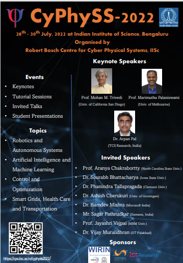 rbccps's tweet photo. The topics include Robotics and
Autonomous Systems, AI &amp; Machine Learning, Control and Optimization, Smart grids, Health Care and Transportation. https://t.co/4F5walKrTC