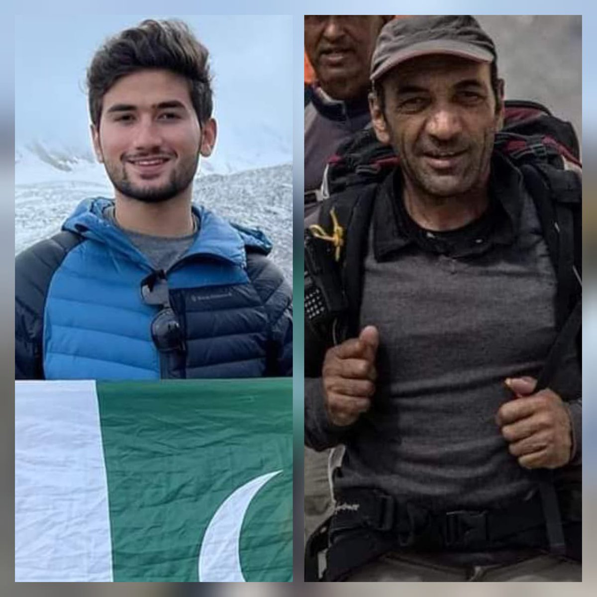 Alhamdulillah #ShehrozeKashif and #FazalAli have further descended to Camp 2 of #NangaParbat on their own. The duo survived the 5th July 2022 night at 7350m with their sheer willpower and resilience and resumed descent in the early morning as soon as weather opened.