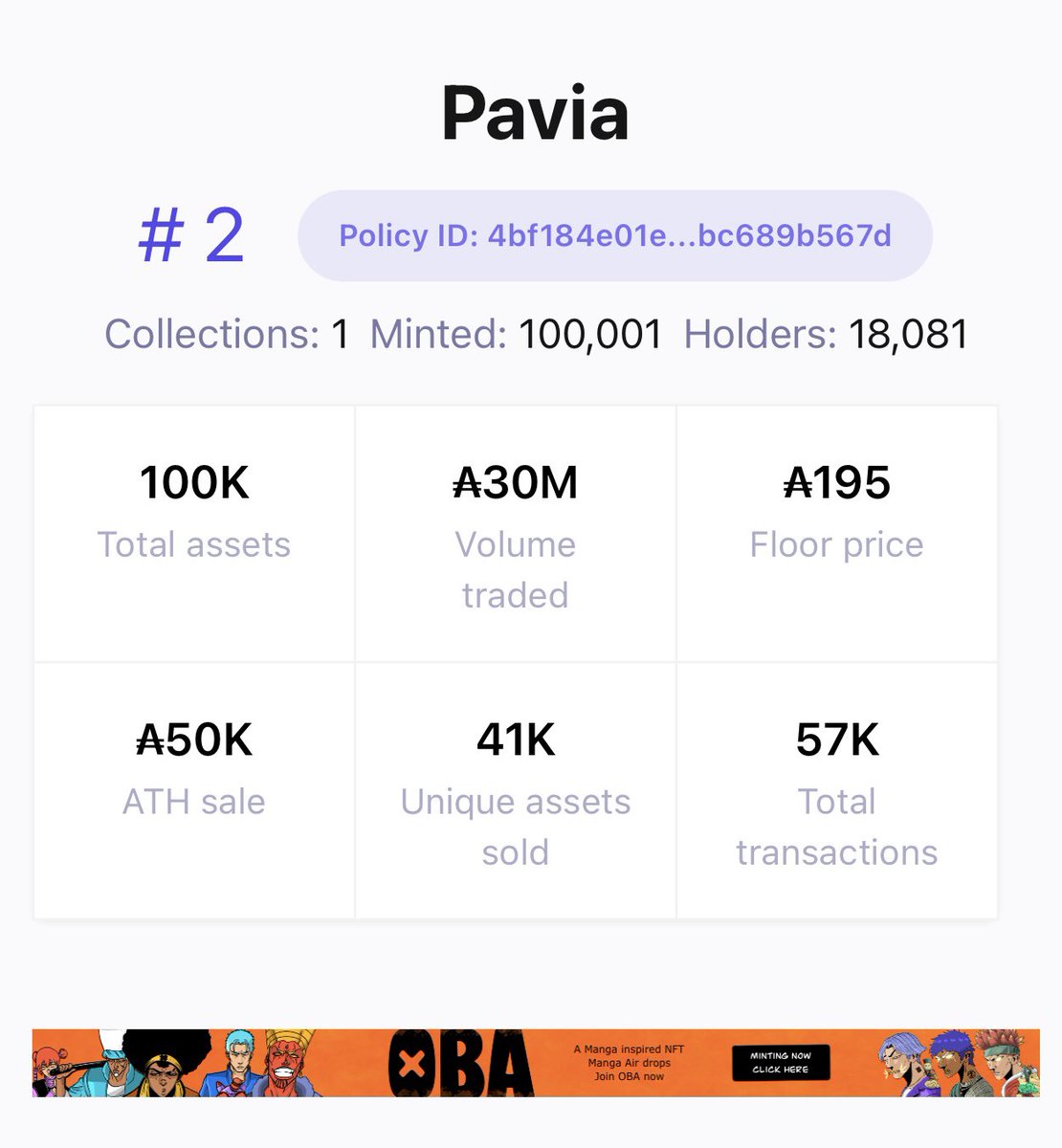 Our 100,000 NFT Land parcels have now seen over 30,000,000 $ADA of trading volume 🤯 but for us the far important number is the 18,000+ unique wallet holders! We have so much to come. #Cardano #Metaverse #Interoperability