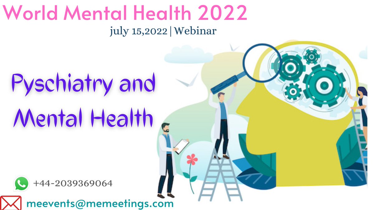 #Mentalhealth encompasses #emotional #psychological #social well being. It influences #cognition #perception #behavior. It also determines how an individual handles #stress #interpersonal relationships decision making. 
#worldmentalhealth2022 #webinar #psychiatry #psychology