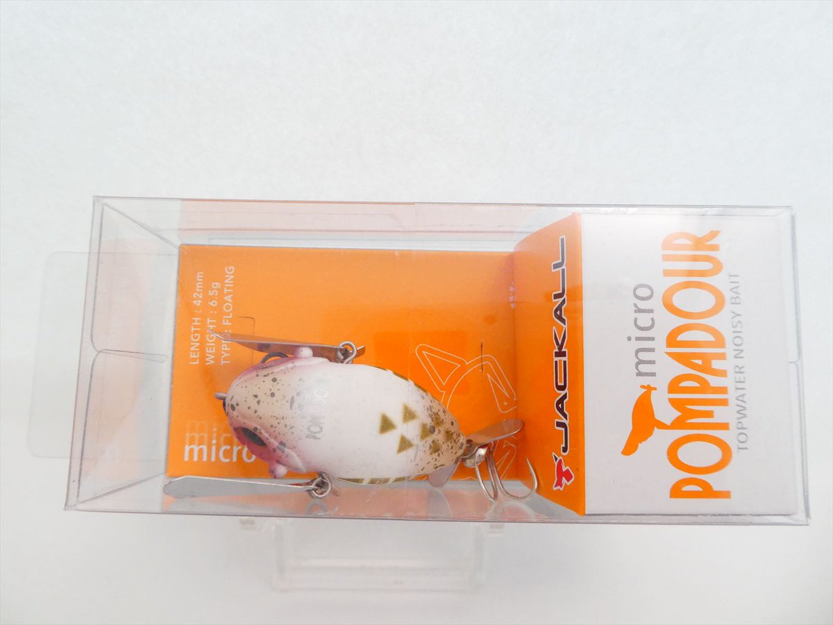 rainbow07718190's tweet photo. JACKALL BROS. MICRO POMPADOUR "Matty Shirohitori" NEW Fishing Lure #ED30 https://t.co/4SFixvRNYh
#bassLure #Lure #fishinglife #fishing
#JACKALLBROS.
#MICROPOMPADOUR
#FishingLure https://t.co/SFnIp4bxIL