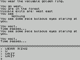 BorderRockall's tweet photo. "You wait... Time passes"

#zxspectrum #hobbit #BorisJohnsonResign https://t.co/lOECVz9Ozj